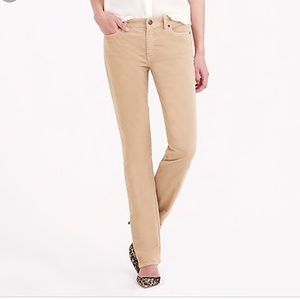 J. Crew bootcut cord in brown, size 2T